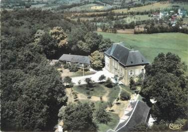 CPSM FRANCE 46 "Les Quatre routes, le château de Langlade"