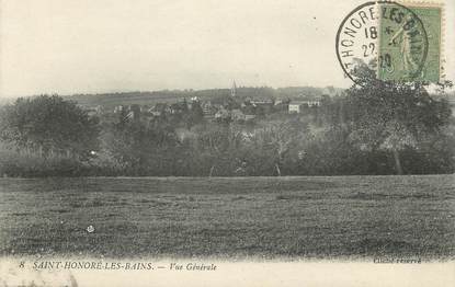 / CPA FRANCE 58 "Saint Honoré les bains, vue générale"