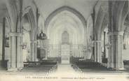 60 Oise CPA FRANCE 60 "Grand Fresnoy, intérieur de l'église"