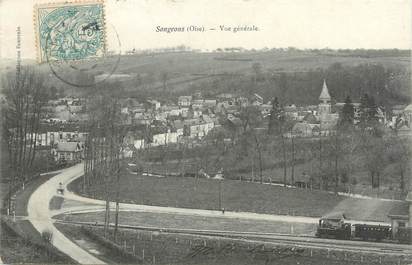 CPA FRANCE 60 "Songeons, vue générale"