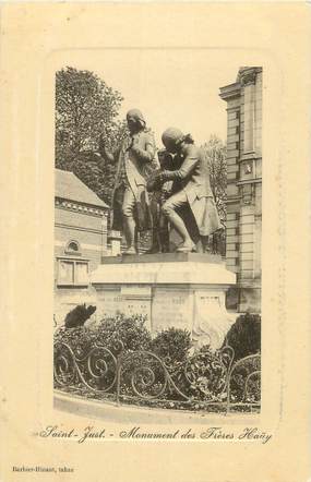 CPA FRANCE 60 "Saint Just, monument des Frères Haüry"
