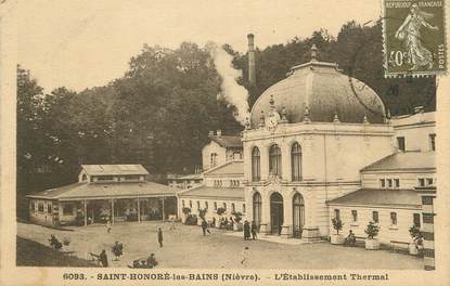 / CPA FRANCE 58 "Saint Honoré les bains, l'établissement thermal"