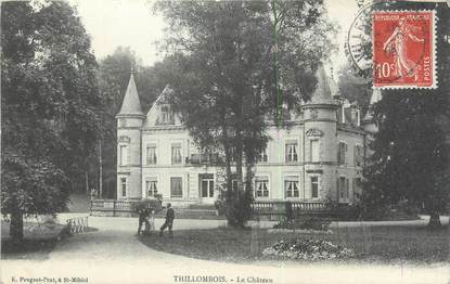 CPA FRANCE 55 "Thillombois, le château"