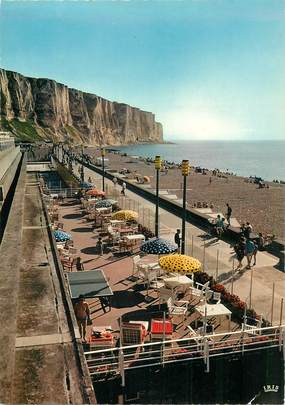 CPSM PANORAMIQUE FRANCE 76 "Le Tréport"