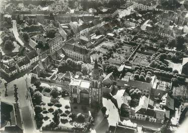 CPSM FRANCE 60 'Crépy en Valois, vue aérienne"