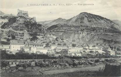 CPA FRANCE 06 "Guillaumes, vue générale"