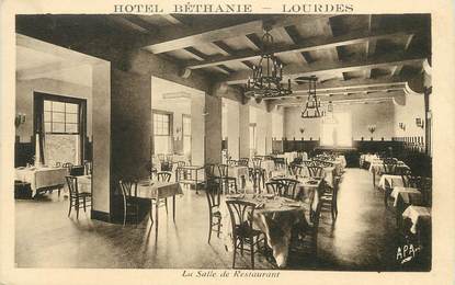 / CPA FRANCE 65 "Lourdes, hôtel Béthanie"