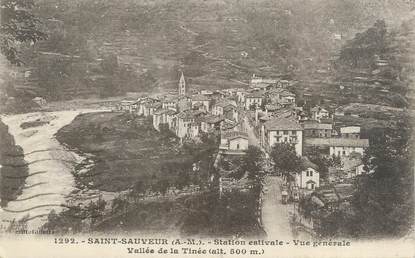 CPA FRANCE 06 "Saint Sauveur, vue générale"