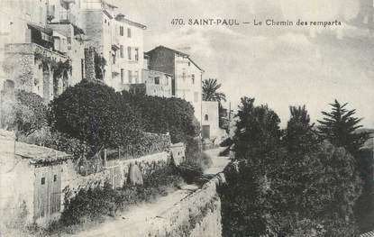 CPA FRANCE 06 "Saint Paul, le chemin des remparts"