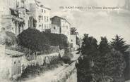 06 Alpe Maritime CPA FRANCE 06 "Saint Paul, le chemin des remparts"