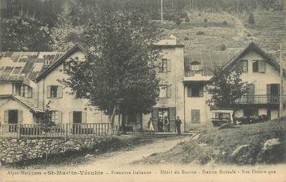 CPA FRANCE 06 "Saint Martin Vésubie, hôtel du Boréon"