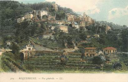 CPA FRANCE 06 "Roquebrune, vue générale"