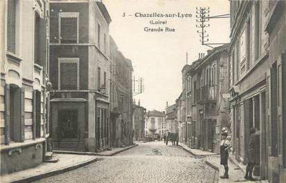 CPA FRANCE 42 " Chazelles sur Lyon "