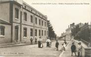 42 Loire CPA FRANCE 42 " Chazelles sur Lyon, Théâtre municipal "