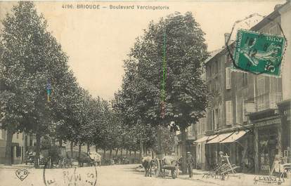 CPA FRANCE 43 " Brioude, bld Vercingetorix "