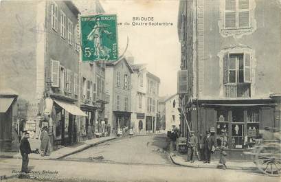 CPA FRANCE 43 " Brioude, avenue du quatre septembre "