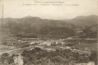 CPA FRANCE 34 " La vallée d'Orb, Hérépian, Villemagne "