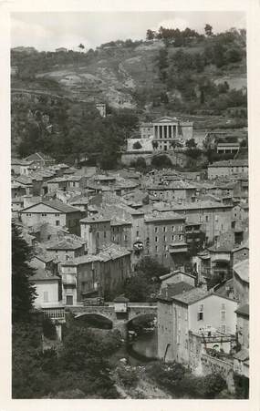 / CPSM FRANCE 07 "Largentière, vue générale et le tribunal"