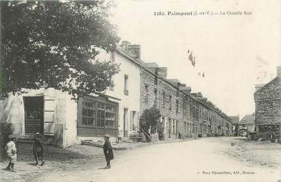 CPA FRANCE 35 " Paimpont "