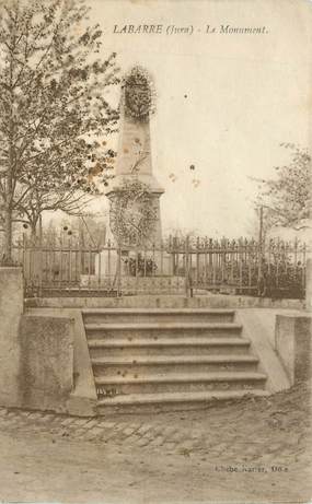 CPA FRANCE 39 " Labarre, monument aux morts "