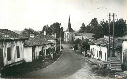 CPSM FRANCE 40 "Levignacq, rue de Larrivière"