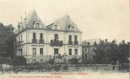 CPA FRANCE 40 "Morcenx, le château"