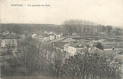 CPA FRANCE 40 "Pontoux, vue générale du Salat"