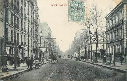 CPA FRANCE 75014 "Paris, la rue Alésia"