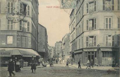 CPA FRANCE 75014 "Paris, la rue du château"