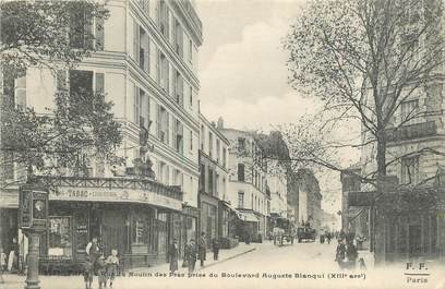 CPA FRANCE 75013 "Paris, rue du Moulin des Prés"