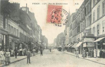 CPA FRANCE 75012 "Paris, rue du rendez vous"