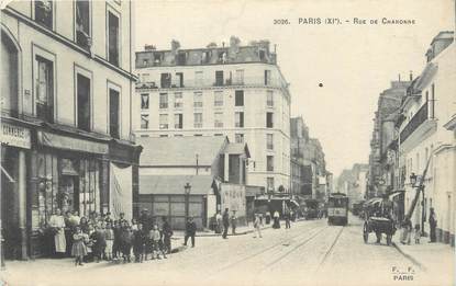 CPA FRANCE 75011 "Paris, rue de Charonne"