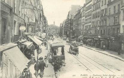 CPA FRANCE 75011 "Paris, faubourg Saint Antoine"