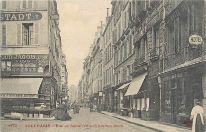 CPA FRANCE 75006 "Paris, rue de Seine"