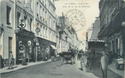 CPA FRANCE 75006 "Paris, rue du Bac "