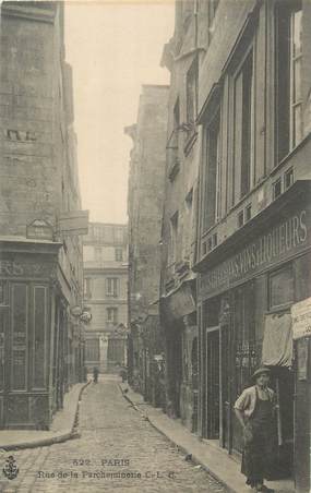 CPA FRANCE 75005 "Paris, rue de la Parcheminerie"