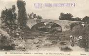 07 Ardeche / CPA FRANCE 07 "Saint Péray, le vieux pont de Pierre"