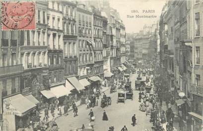 CPA FRANCE 75002 "Paris, rue Montmartre"