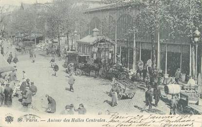 CPA FRANCE 75001 "Paris, autour des halles centrales"