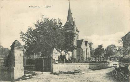 CPA FRANCE 76 "Longueil, l'église"