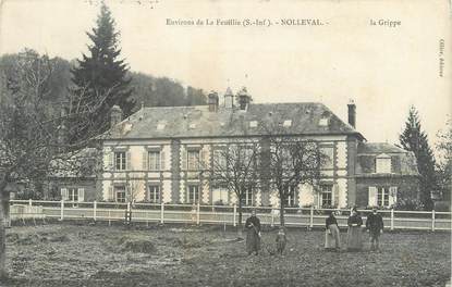 CPA FRANCE 76 "Nolleval, environs de la Feuillie"