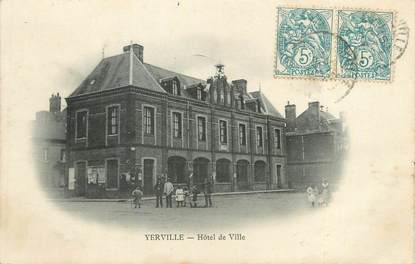 CPA FRANCE 76 "Yerville, hôtel de ville"