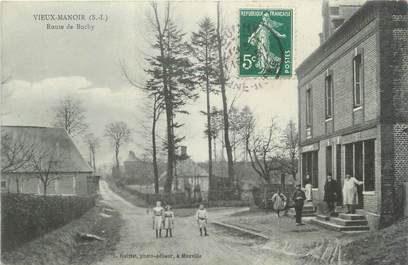 CPA FRANCE 76 "Vieux Manoir, route de Buchy"