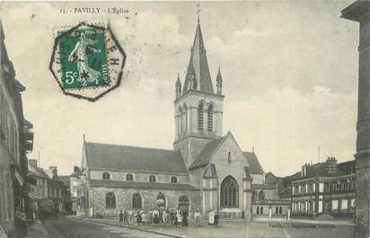 CPA FRANCE 76 "Pavilly, l'église"