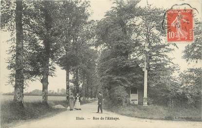 CPA FRANCE 76 "Illois, rue de l'Abbaye"