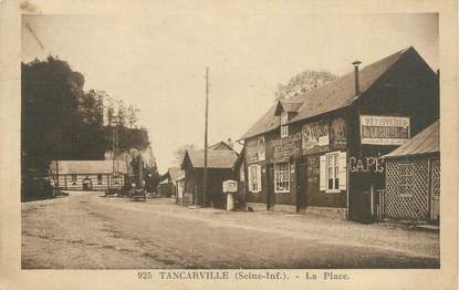 CPA FRANCE 76 "Tancarville, la place"