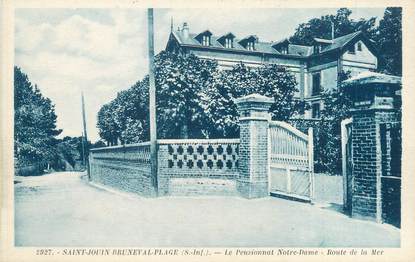 CPA FRANCE 76 "Saint Jouin Bruneval Plage, le pensionnat Notre Dame"