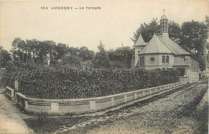 CPA FRANCE 76 "Luneray, le temple"
