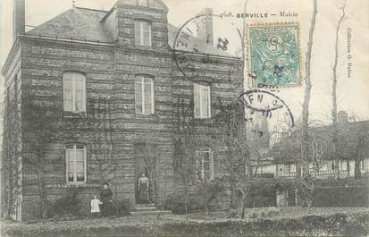 CPA FRANCE 76 "Berville, mairie"
