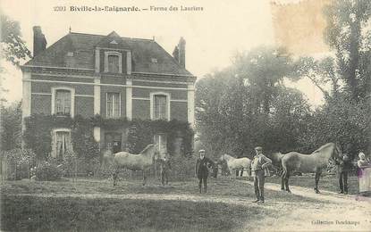 CPA FRANCE 76 "Biville la Baignarde, ferme des Lauriers"